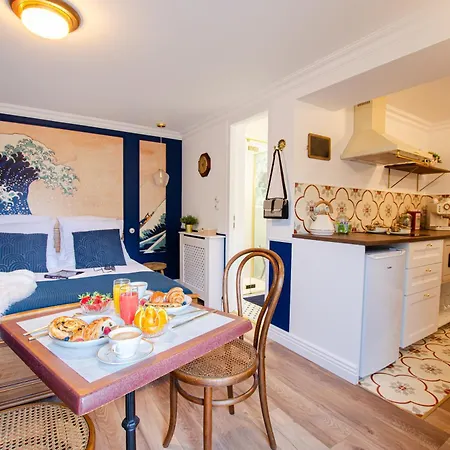 Apartment The Great Wave, Calme Avec Terrasse Et Parking Gratuit Ban-Saint-Martin