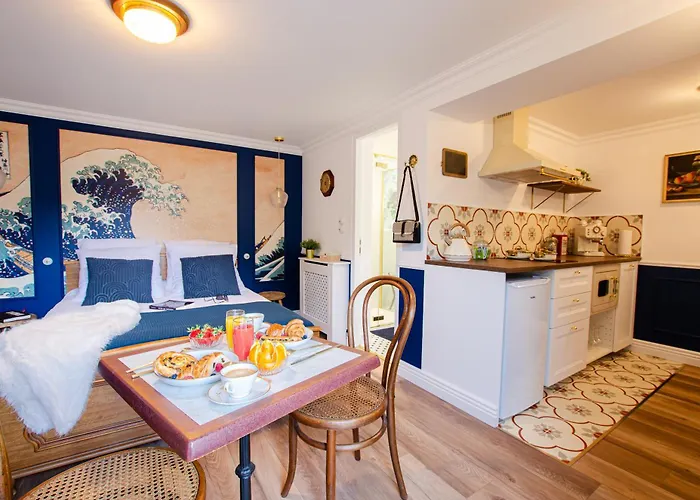 아파트 The Great Wave, Calme Avec Terrasse Et Parking Gratuit Ban-Saint-Martin