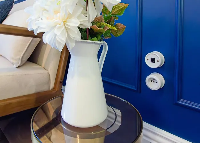 아파트 The Great Wave, Calme Avec Terrasse Et Parking Gratuit